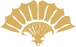 éventail or